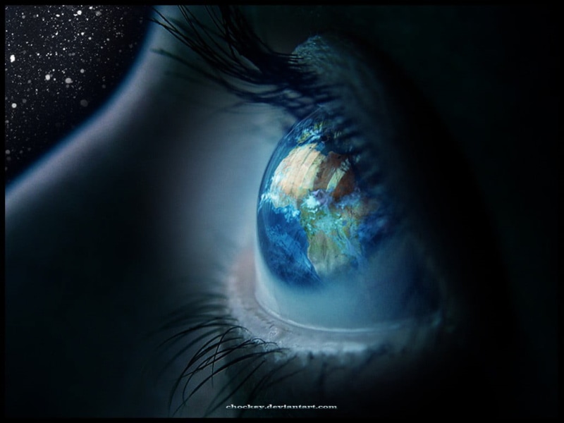 star - space, space, iris - eye, technology, sensory perception, people, 480P, planet - space, black background, space exploration, sphere, planet earth