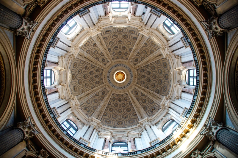 Turin, architectural feature, ceiling, built Structure, history, design, europe, shape, no People, Italy, circle, architectural column, the past, dome
