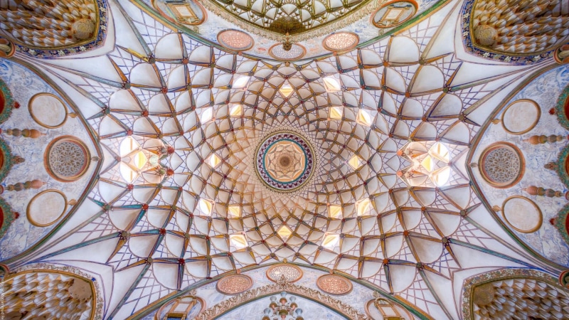geometric shape, cupola, religion, art and craft, building, 1080P, ornate, place of worship, architecture, backgrounds, indoors, full frame, architecture and art