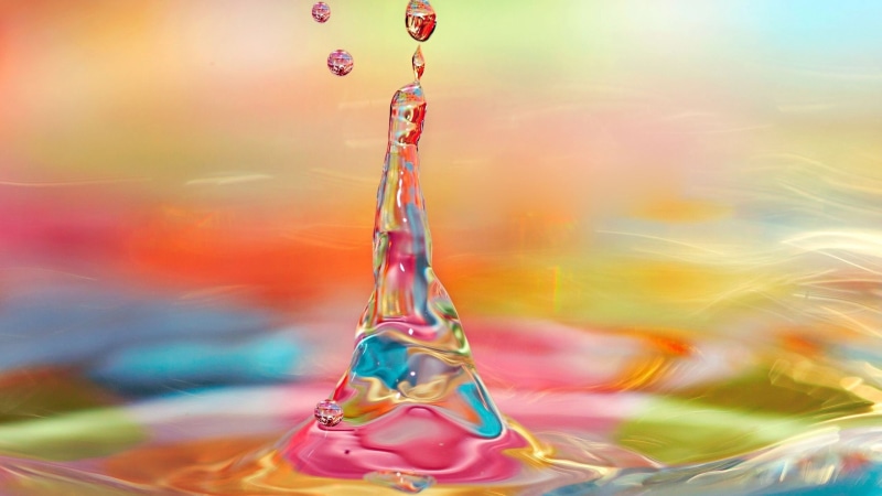shape, macro, splashes, water, backgrounds, no people, purity, splashing, splash, motion, sunlight, pattern, selective focus, transparent, scientific experiment