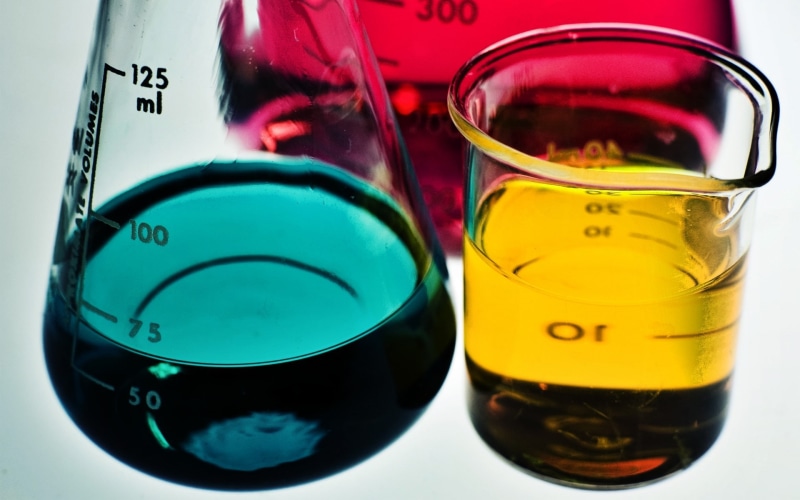 1080P, scientific experiment, transparent, group of objects, glass - material, indoors, science, Chemistry, drink, chemical, research, small group of objects