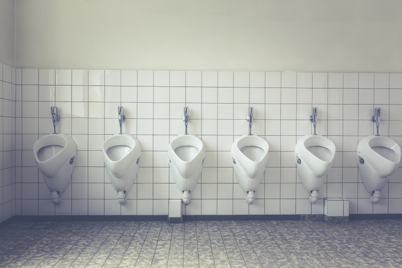 absence, man, hygiene, domestic Bathroom, sanitaryblock, public Restroom, wc, ceramic, bathroom, side by side, clean, repetition, public building, old toilet