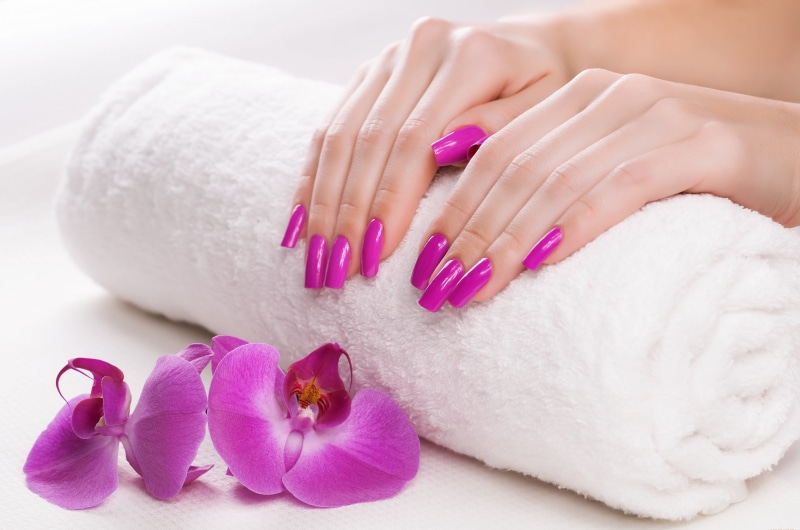 white, women, close-up, indulgence, fingernail, towel, body part, beauty Spa, relaxation, caucasian Ethnicity, manicure, wellbeing, therapy, human Hand