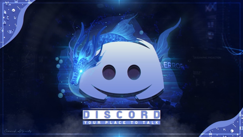 abstract, Discord, chinese dragon, 1080P