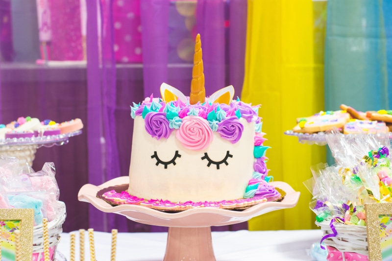 pink color, design, indoors, 5K, pastry, fondant, dessert, close-up, food and drink, indulgence, no people, celebration, birthday, party, cream, tasty