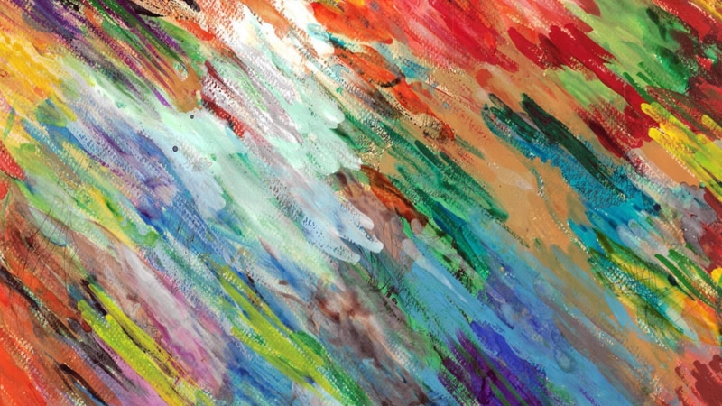 no people, art and craft, textured effect, vibrant color, brush stroke, variation, paintings, pattern, abstract backgrounds, textured, painted image, indoors