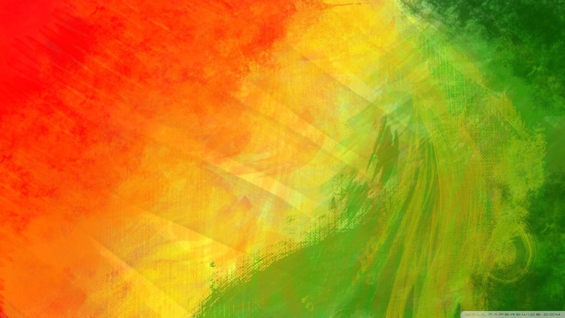 pattern, 1080P, colorful, yellow, full frame, beauty in nature, orange color, textured, close-up, creativity, green color, painting, tranquility, no people