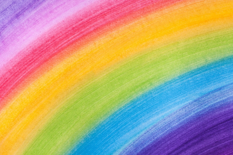 brush stroke, blue, striped, color, vibrant color, flag, green, painted, paint, purple, orange color, full frame, rainbow, pattern, pie slice, creativity