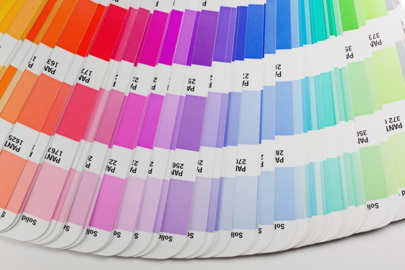 multi colored, shopping, fashion, variation, charts, graphic design, still life, paper, pantone, color fan, side by side, pigments, personal accessory