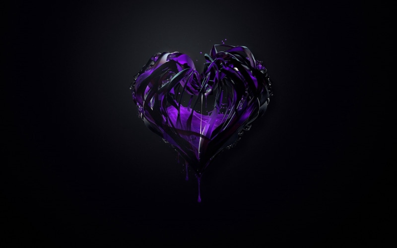 plexus, 1080P, purple, heart