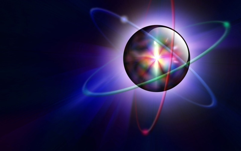 vibrant Color, planet, light, color, multicolored, blue, bright, planet - Space, multi Colored, shape, technology, energy, electron, refraction, atom, rainbow