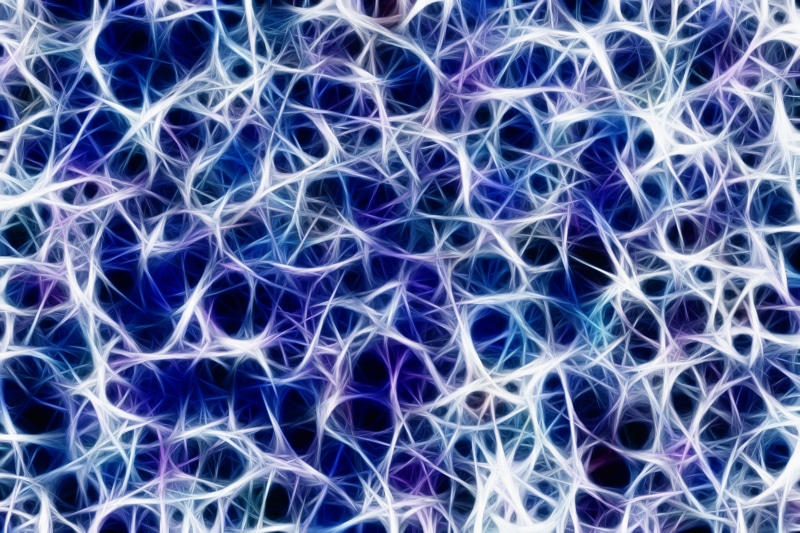 pattern, blue, anatomy, transduction hub, clean, large group of objects, indoors, chaos, global communications, vibrant color, control, network, full frame