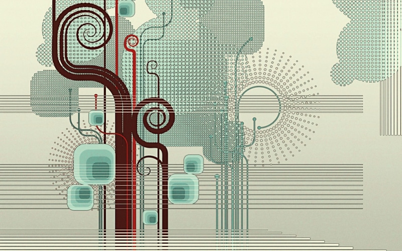 shape, symbol, abstract, red, internet, cyberspace, lines, architecture, no people, technology, digital art, music, wireless technology, digital, green