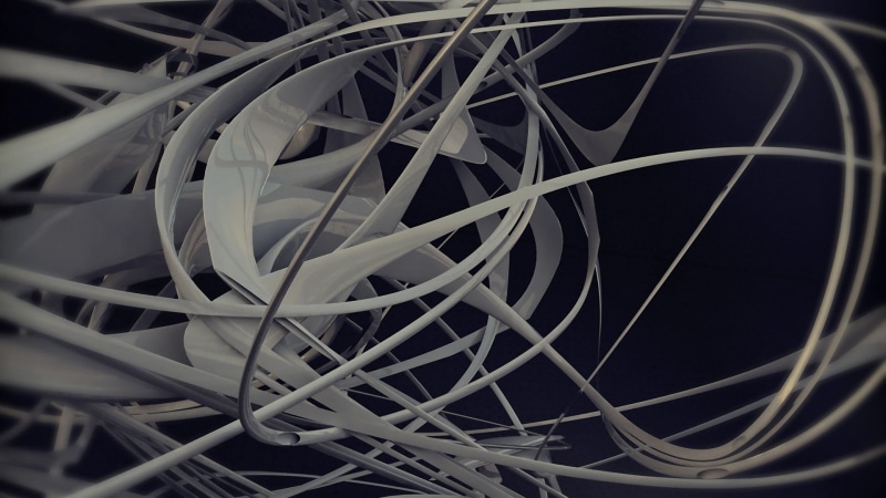 chaos, lines, creativity, chrome, complexity, technology, metal, design, large group of objects, tangled, d, electrical equipment, shapes, 3D, connection