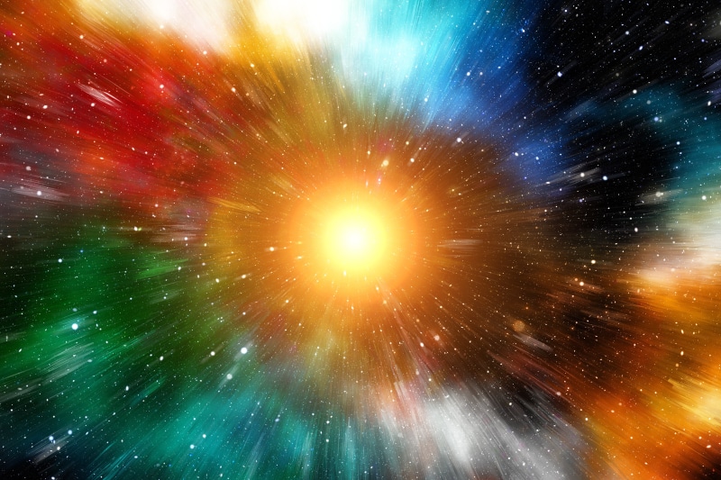 outdoors, beauty in nature, backgrounds, bright, scenics - nature, orange color, full frame, light - natural phenomenon, star, sky, space, yellow, motion