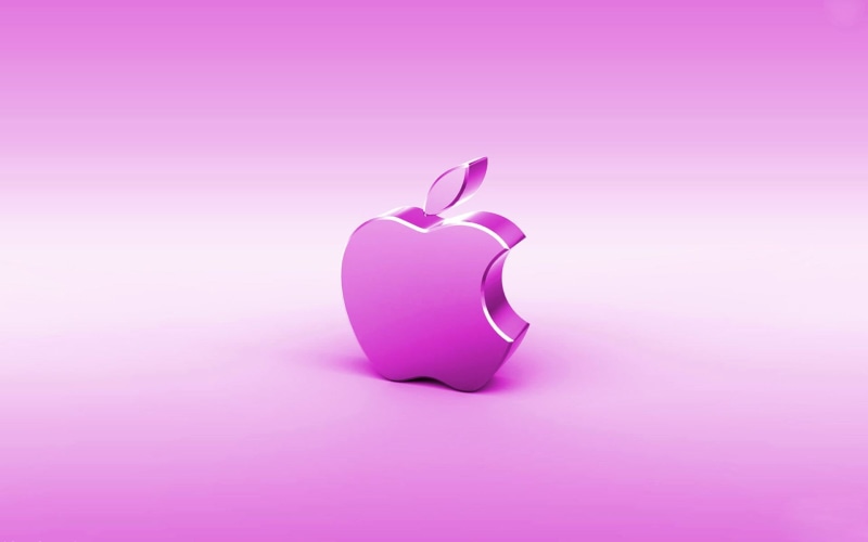 indoors, valentines day - holiday, blue, heart shape, mac, 1080P, love, studio shot, simplicity, gift, emblem, logo, pink background, art and craft, digital composite