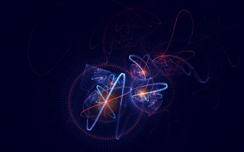 neon, 2K, dark, background, plexus