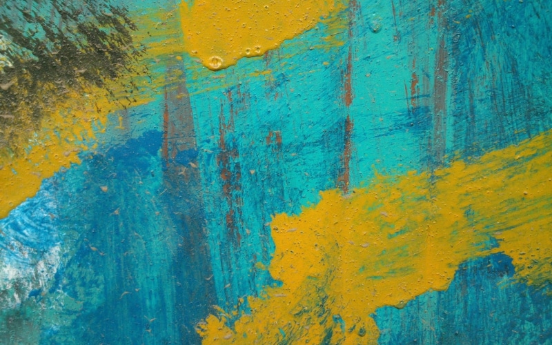 day, outdoors, multi Colored, weathered, wall - Building Feature, backgrounds, turquoise colored, scratched, steel, metallic, teal, retro Styled, rusty