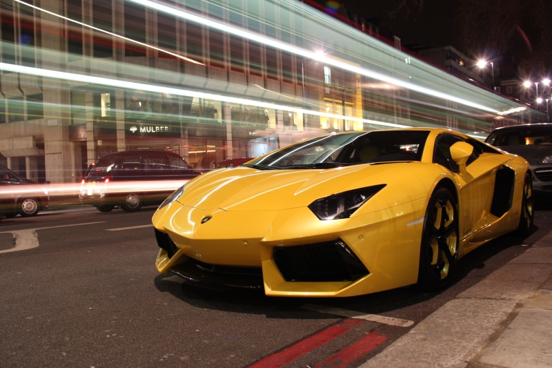 streetcars, Lamborghini Aventador, traffic, transportation, mode of Transport, sports Car, car, london, Cars, sportscars, speed, yellow, land Vehicle, supercars