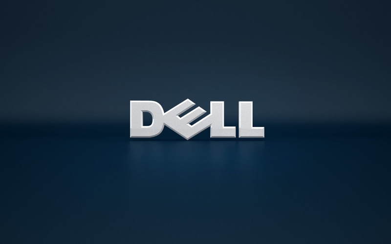 2K, blue, western script, computer, white color, communication, creativity, colored background, Dell, capital letter, letter, black background, studio shot