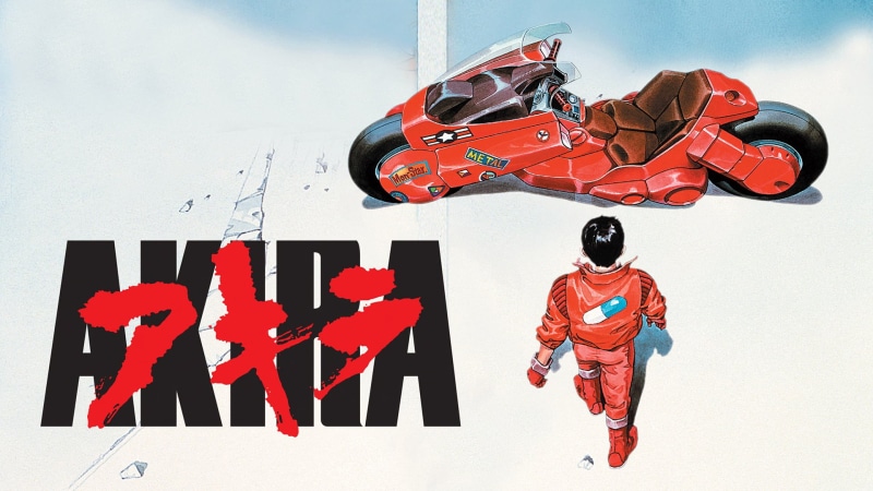 Shotaro Kaneda, movie poster, motorcycle, Akira, 1080P