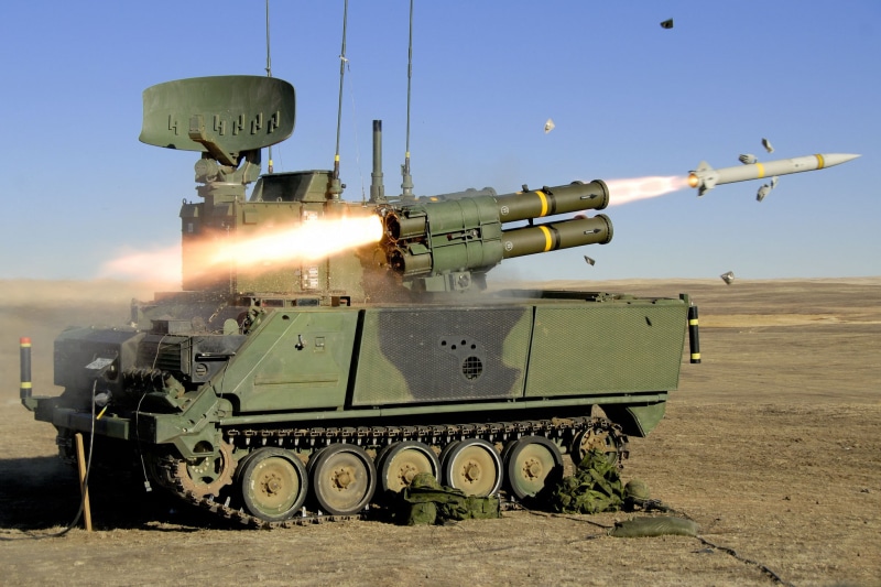 ADATS, complex, self-propelled, anti-aircraft, rocket, anti-tank system, 1080P