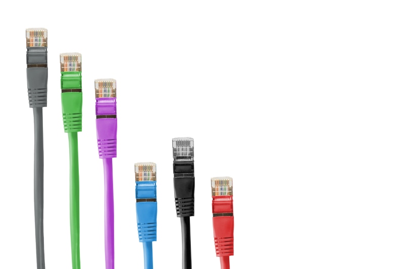 computer, white background, network, computer Cable, 5K, communication, technology, indoors, network Connection Plug, group of objects, studio shot, copy space