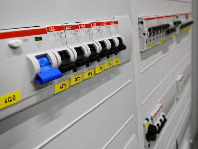 Control, residual current circuit breakers, network connection plug, profession, push button, fi breaker, no people, electricity, number, network server