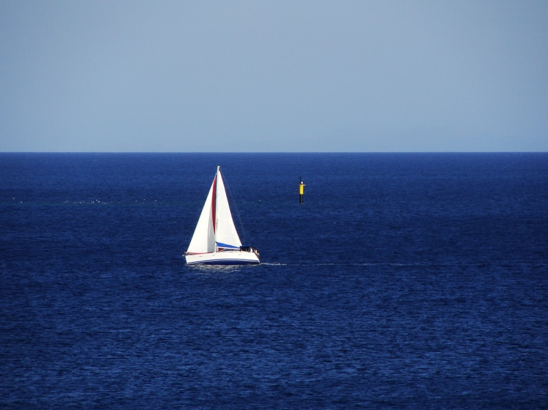 waterfront, ship, travel, sky, landscape, yacht, nautical vessel, leisure, nature, sailing, water, tranquil scene, sail boat, seascape, paradise, blue