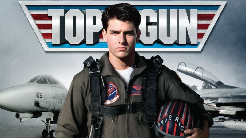 movies, 2K, portrait, Top Gun , occupation, black, uniform, one person, transportation, clothing, security, mid adult, Tom Cruise, looking at camera, government