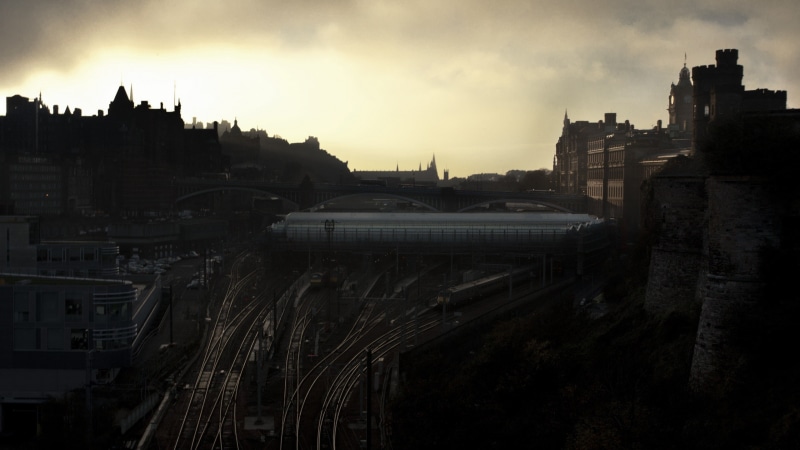 bridge, train station, urban, architecture, building, 2K, railway, city, photography