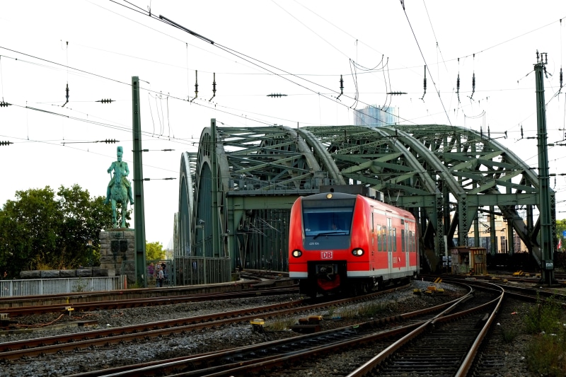 power supply, railway, traffic, complexity, railroad track, public means of transport, railway bridge, gleise, rail transportation, power line, electricity pylon