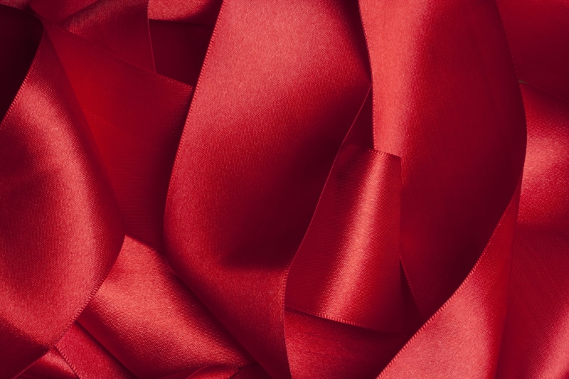 design, softness, backgrounds, no people, red, beautiful, detail, crumpled, satin, full frame, studio, aesthetics, background, fashion, horizontal, 4K