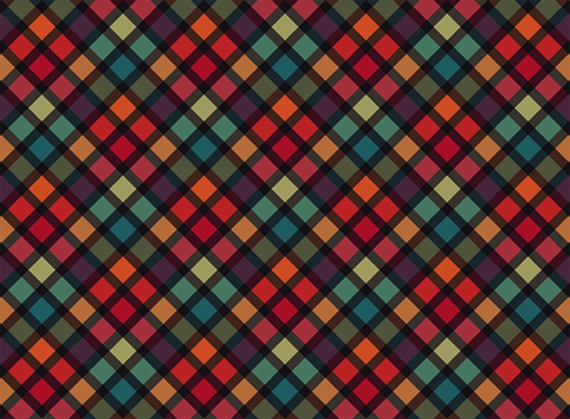 green color, red, full frame, indoors, design, checked pattern, repetition, shape, yellow, pattern, mosaic, background, flooring, close-up, multi colored
