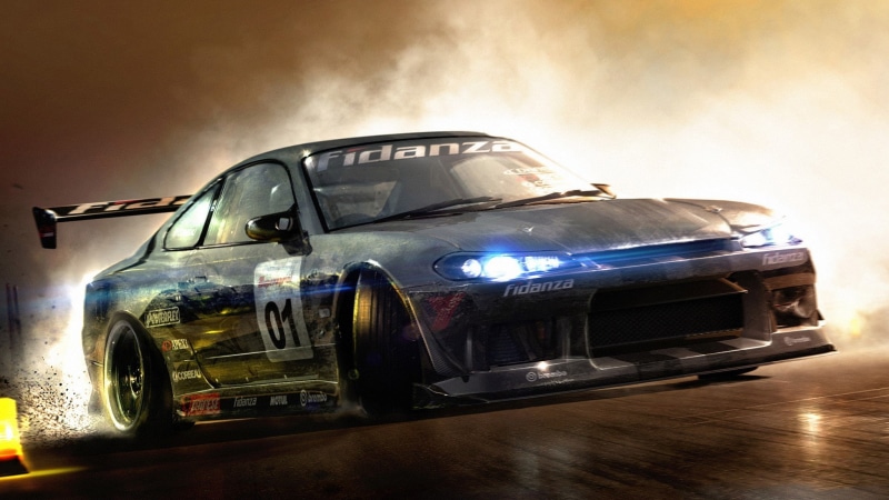 Nissan, drift, 1080P, S15, Race Driver: GRID