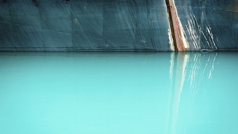 calm, copy space, blue, waters, absence, backgrounds, industry, architecture, built structure, single line, 1080P, windows, outdoors, no people, sea, day