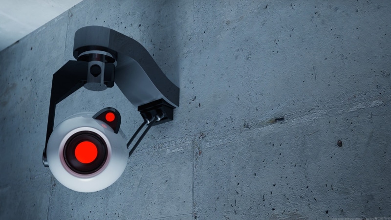 camera, 1080P, portal 2, valve, portal, glados, walls