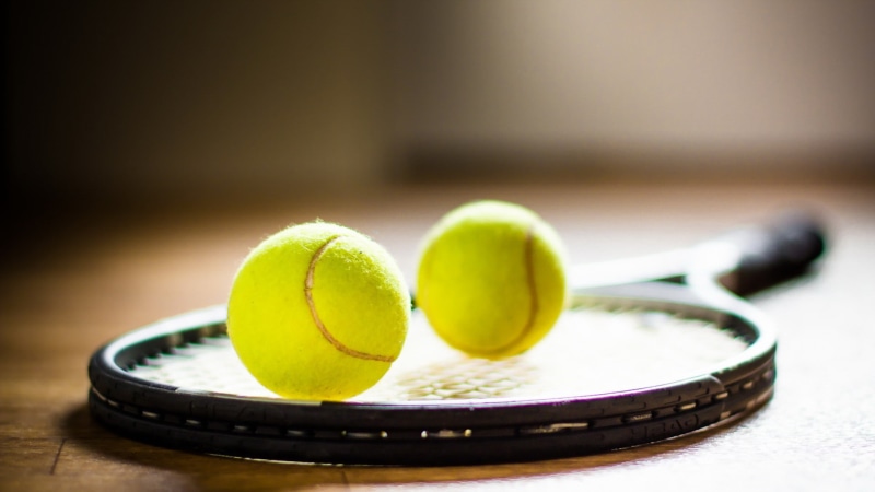 tennis, green, 1080P, rackets, ball, sport, racket, black, balls