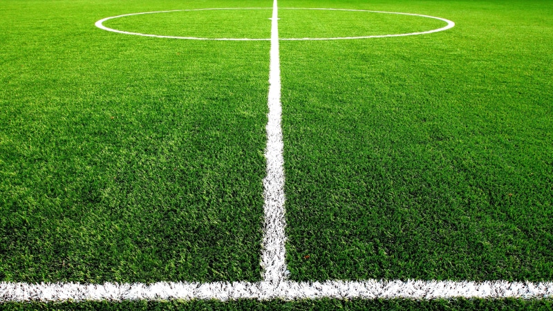 grass, football, baseball field, green, lawn, line, football field, 4K, sport venue