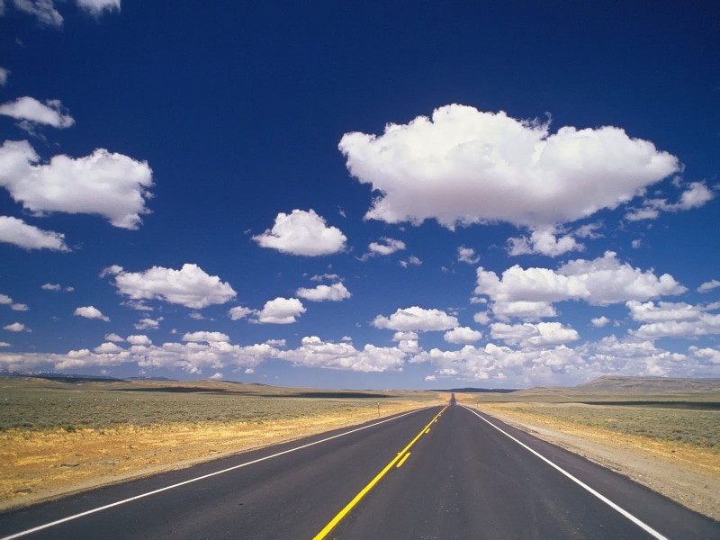 journey, direction, desert, southwest USA, blue, symbol, nature, summer, mountain, rural Scene, landscape, the Way Forward, highway, asphalt, diminishing perspective