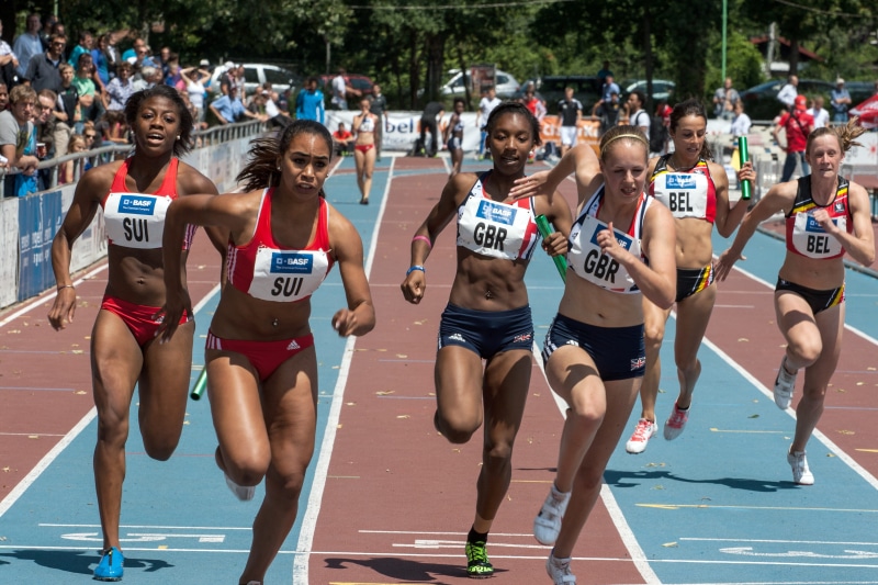 4K, spectator, Athletics, large group of people, speed, running track, real people, competition, track and field event, sports track, crowd, effort, group of people