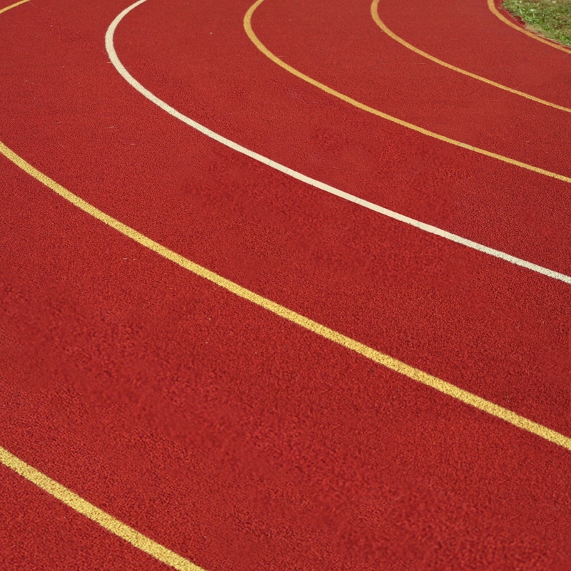 curve, guidance, sport, running Track, track, multi colored, sports Track, track and field, pattern, backgrounds, track field, 1080P, sports Race, red