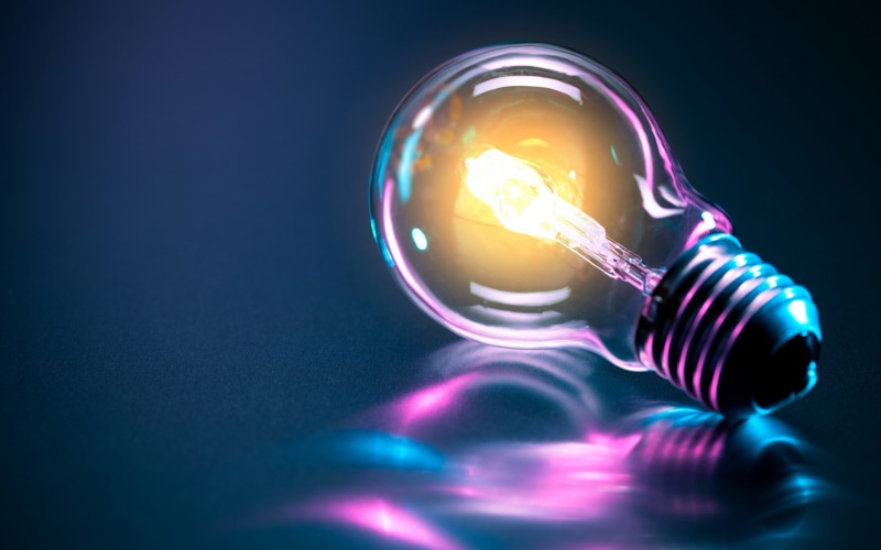 radiator, bulb, reflection, art lamp, flask, illustration, colorful, incandescent lamp, a source of light, abstract, lamp, 2K, art, beautiful background