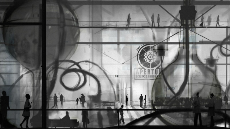 video games, 1080P, GLaDOS, Portal 2, Portal (game), Aperture Laboratories, Valve Corporation