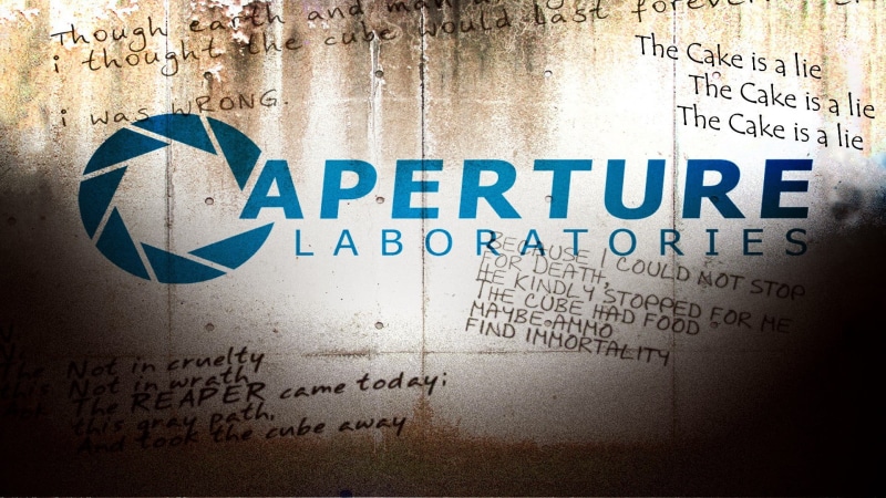 text, laboratories, Aperture Laboratories, information, healthcare and medicine, 1080P, law, communication, textured, emotion, newspaper, sign, Portal 2