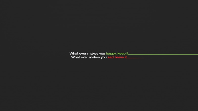 upset, 1080P, happy, minimalism, sadness, text, sad, green, quote