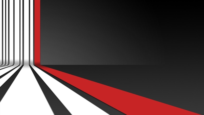 striped, 1080P, stripe, red, stripes, angle, grey, 3d, corner, hd, white