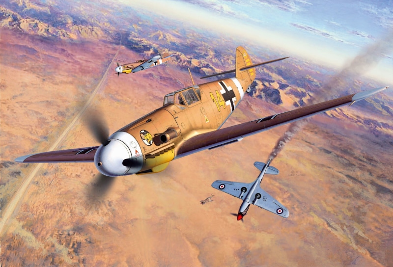 Me-109, Germany, outdoors, yellow, Bf -109 F2/4, military training, pilot, Messerschmitt, mode of transportation, the plane, Royal air force, Egbert Friedl