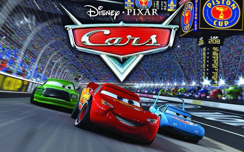 car, disney, cars, track, pixar, comedy, animation, 1080P