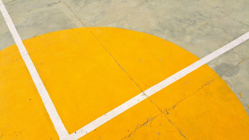day, paint, line, transportation, sports, architecture, concrete, texture, backgrounds, single line, 5K, color, white, asphalt, road, outdoors, summer